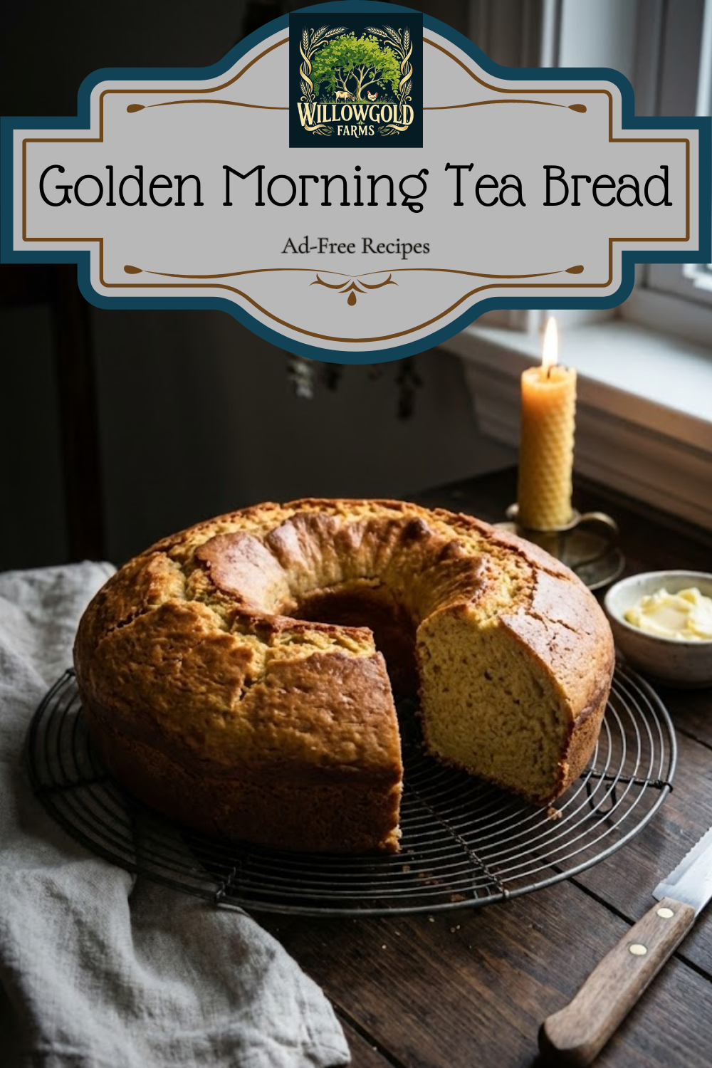 Golden Morning Tea Bread – Willowgold Farms
